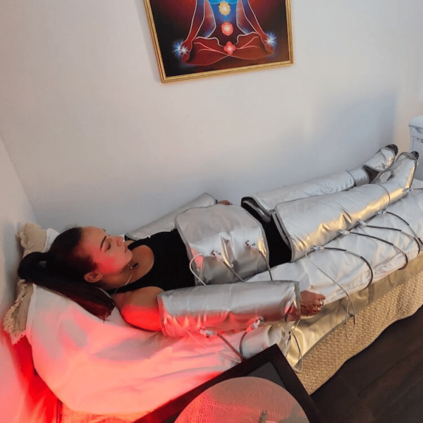 Strojna limfna drenaža z IR toploto