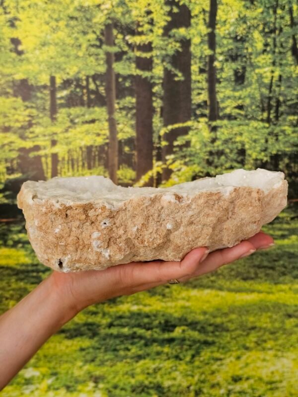 Geoda kamene strele – Kristalni dih prostora (1660 g) - Image 6